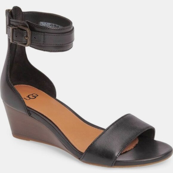 Ugg Char Wedge Sandals - Picture 2 of 12
